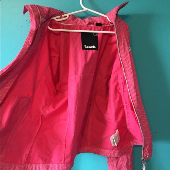 Bench Jackets & Coats Pinkwhite Medium Sized Bench Jacket Poshmark